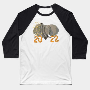 Elephant New Year 2022 Baseball T-Shirt